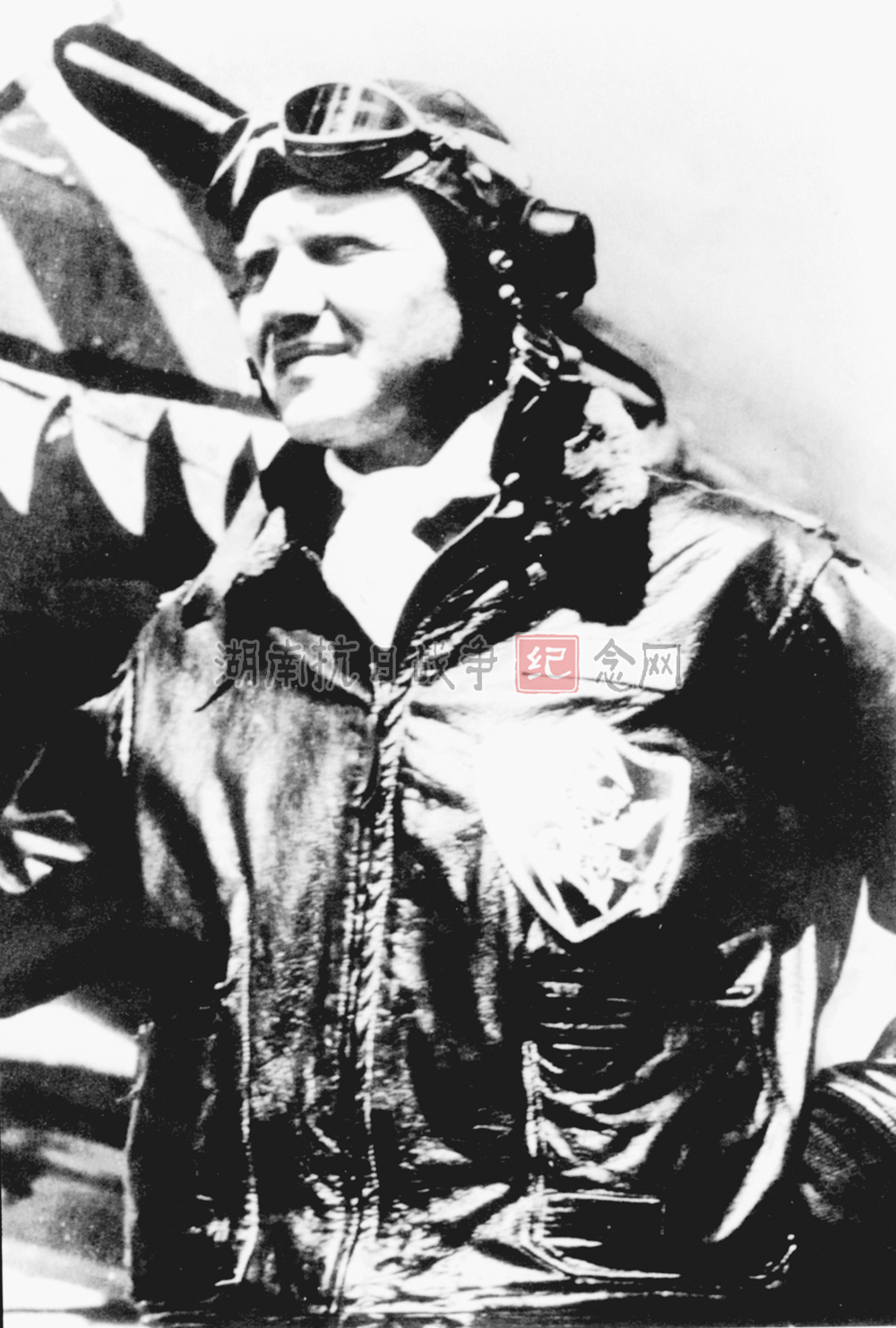 大卫-L-“德克斯”希尔他的北美P-51“野马”战斗机