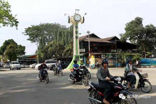 缅甸密支那，日本人建造的祭奠二战中死去的日本兵的慰灵塔。