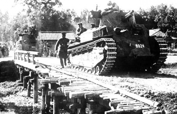 侵华日军所装备的坦克对缺少反坦克武器的中国军队造成了巨大杀伤