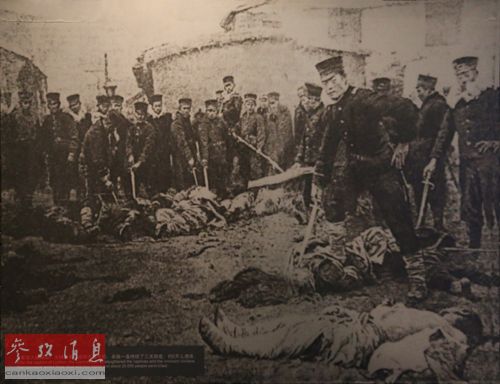 　　1894年11月，日军攻占旅顺，在当地连续屠杀多日，全城仅有36人幸存。(资料图片)