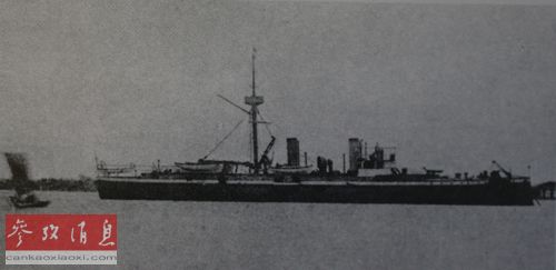 北洋海军“来远”号巡洋舰。1895年2月6日凌晨，包括“小鹰”号鱼雷艇在内的日军舰艇偷袭威海港，日军不仅未损一艇，甚至未伤一人，就击沉了包括“来远”号在内的三艘北洋海军舰艇。（资料图片）