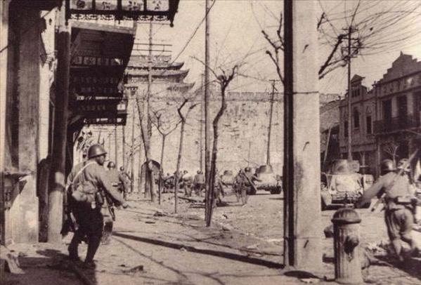 日军记者拍1937年南京沦陷10。
