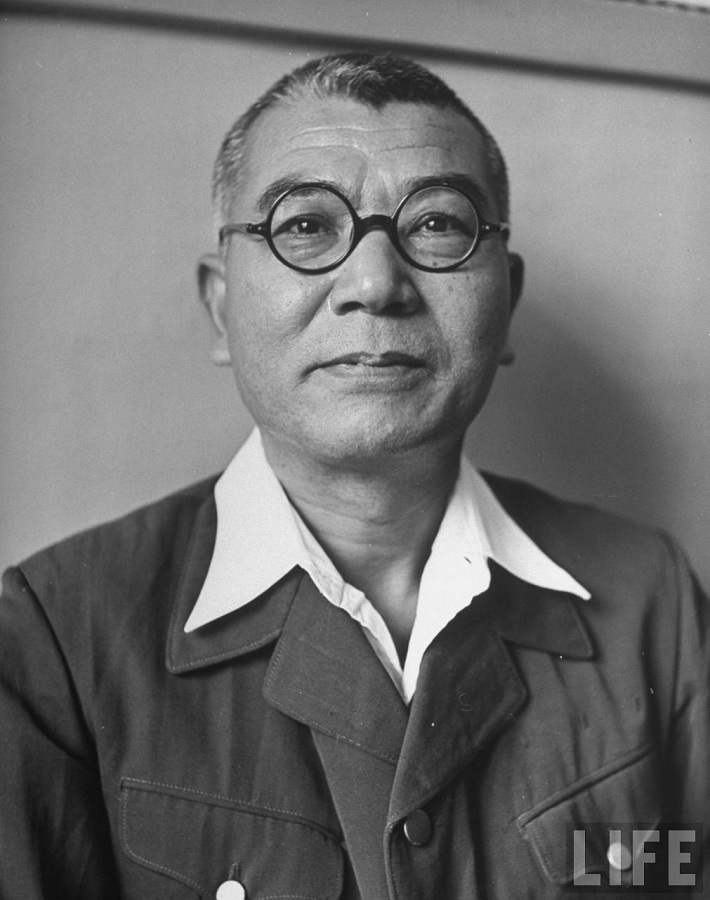 1946年，监狱里的武藤章。