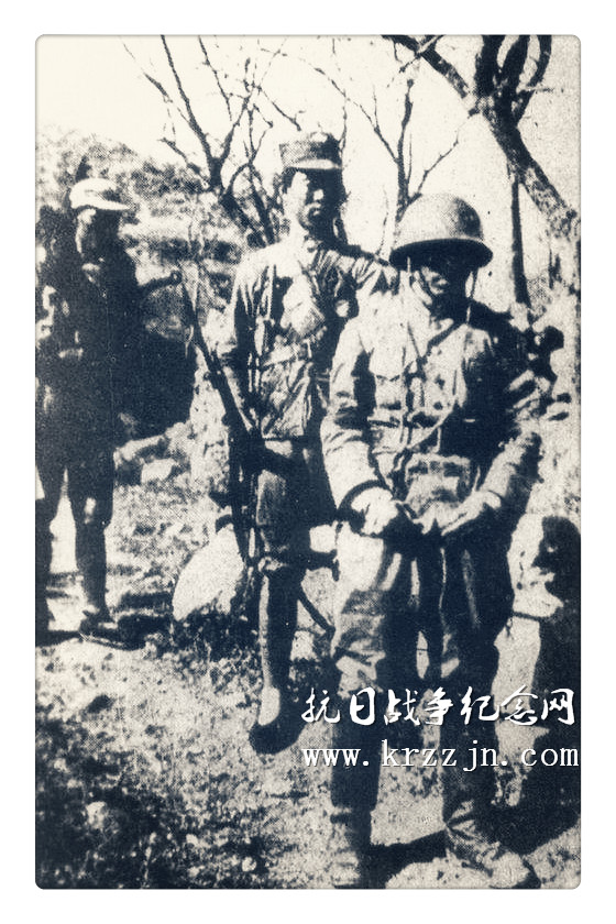 忻口战役被俘日军。