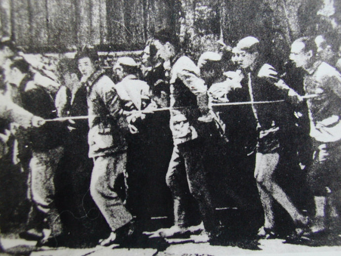2-98 被日军抓捕的中国百姓大部分被送往各地充当劳工