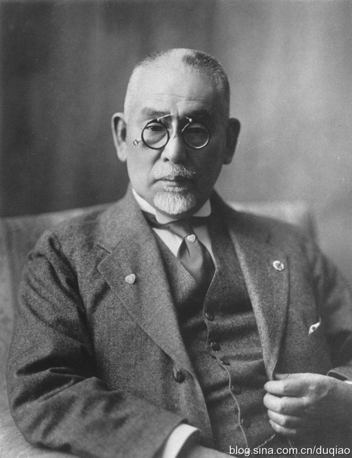 （后藤新平（1857年6月4日-1929年4月13日），1906年出任满铁首任总裁。）