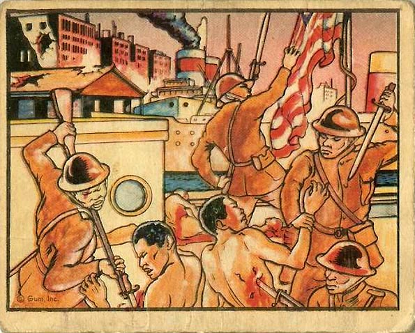 日军夺取船只残杀船员