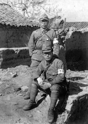 华北地方的日本陆军宣抚班成员