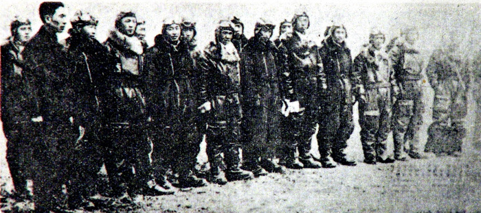 在武汉参与第一次空战的全体将士