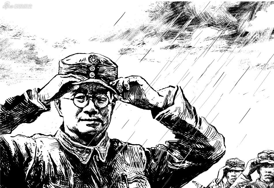 129师师长刘伯承为团结士气，在誓师大会上带头换上一顶青天白日徽的军帽：“同志们！为了救中国，咱们暂时和红星帽告别吧！”