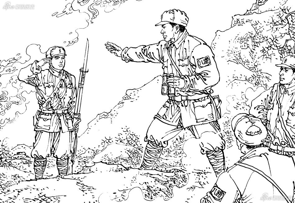 但敌军的增援部队很快到来，陈锡联率领团主力先行撤退，将殿后工作留给了赵崇德和他的3营。