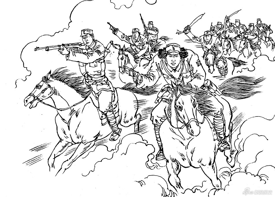 1938年，8支队等武装编为120师独立第6支队骑兵营，李林任指导员。她率领骑兵营转战晋北各地，打了很多胜仗。