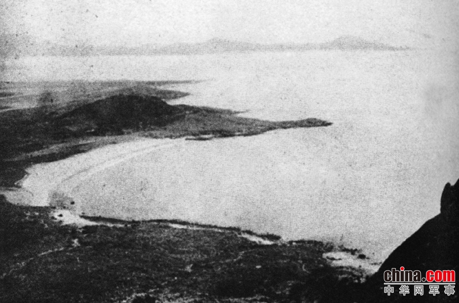 图为：2-日本对青岛胶州湾的调查照片。