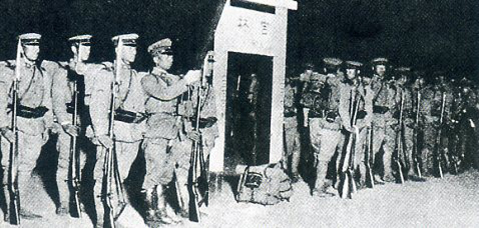 　9月21日，多门二郎率第二师团侵入吉林，占领了吉林火车站。