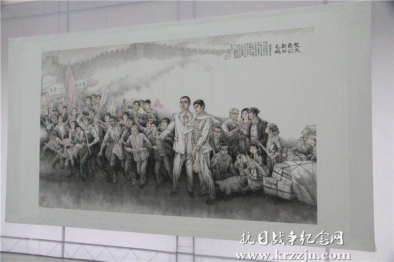 世界华人爱和平书画展 (35)