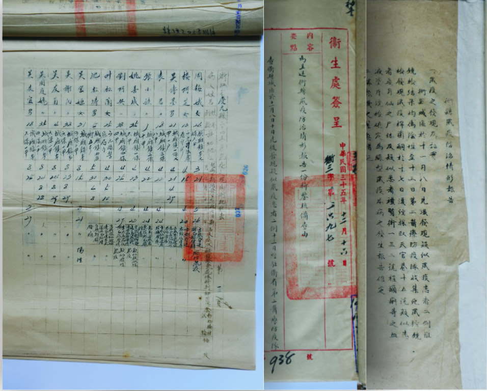 1946年12月浙江省卫生处《衢县鼠疫防治情形报告》