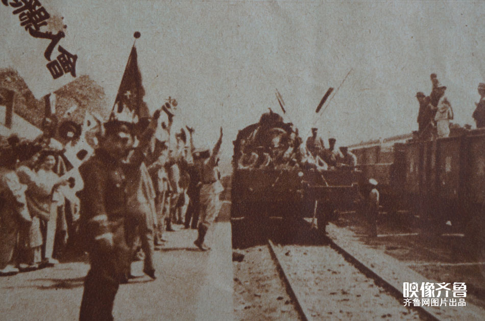 1928年，日军步兵四十七联队沿胶济铁路线进入济南。