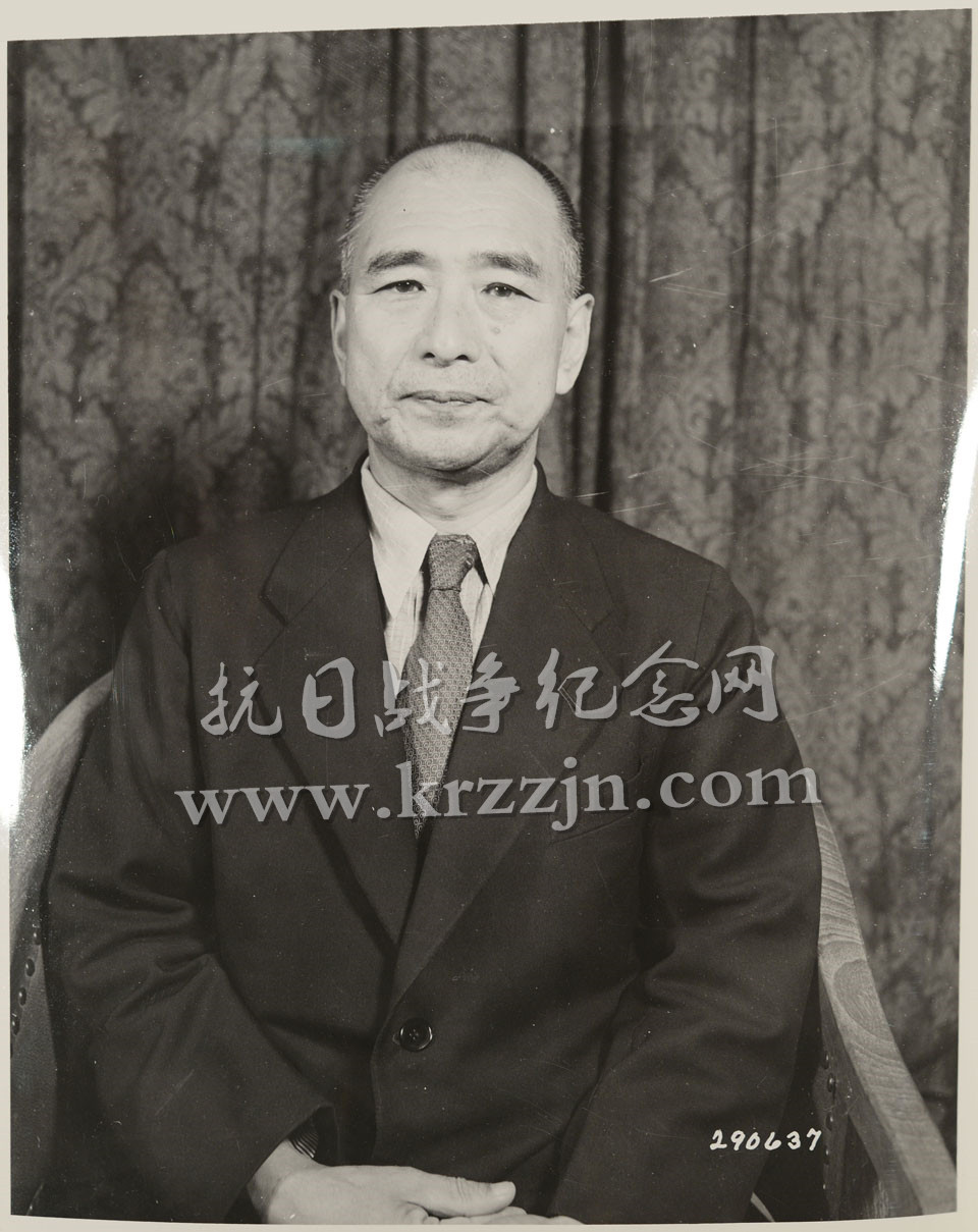 岛田繁太郎在远东国际军事法庭受审