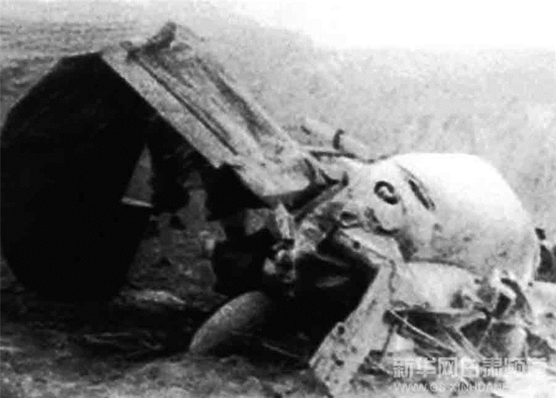 兰州空战中击落的日军飞机