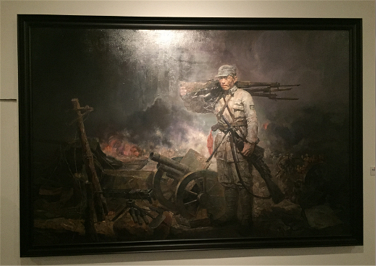 《铜墙铁壁——抗战中的民族责任》主题美术展12
