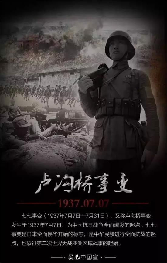 抗战大事记——纪念抗战胜利70周年！1