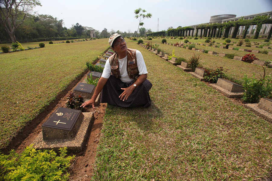 缅甸仰光Taukkyan战争墓园18