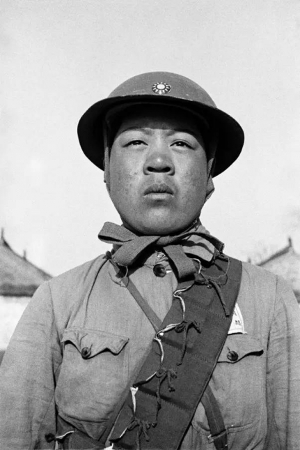 中国士兵。中国，1938年