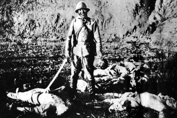 资料图：二战侵华日军在南京发动了惨绝人寰的大屠杀