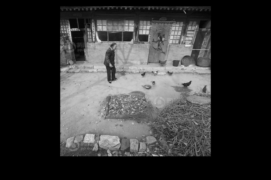 山西盂县慰安妇关押遗址，活着的慰安妇。