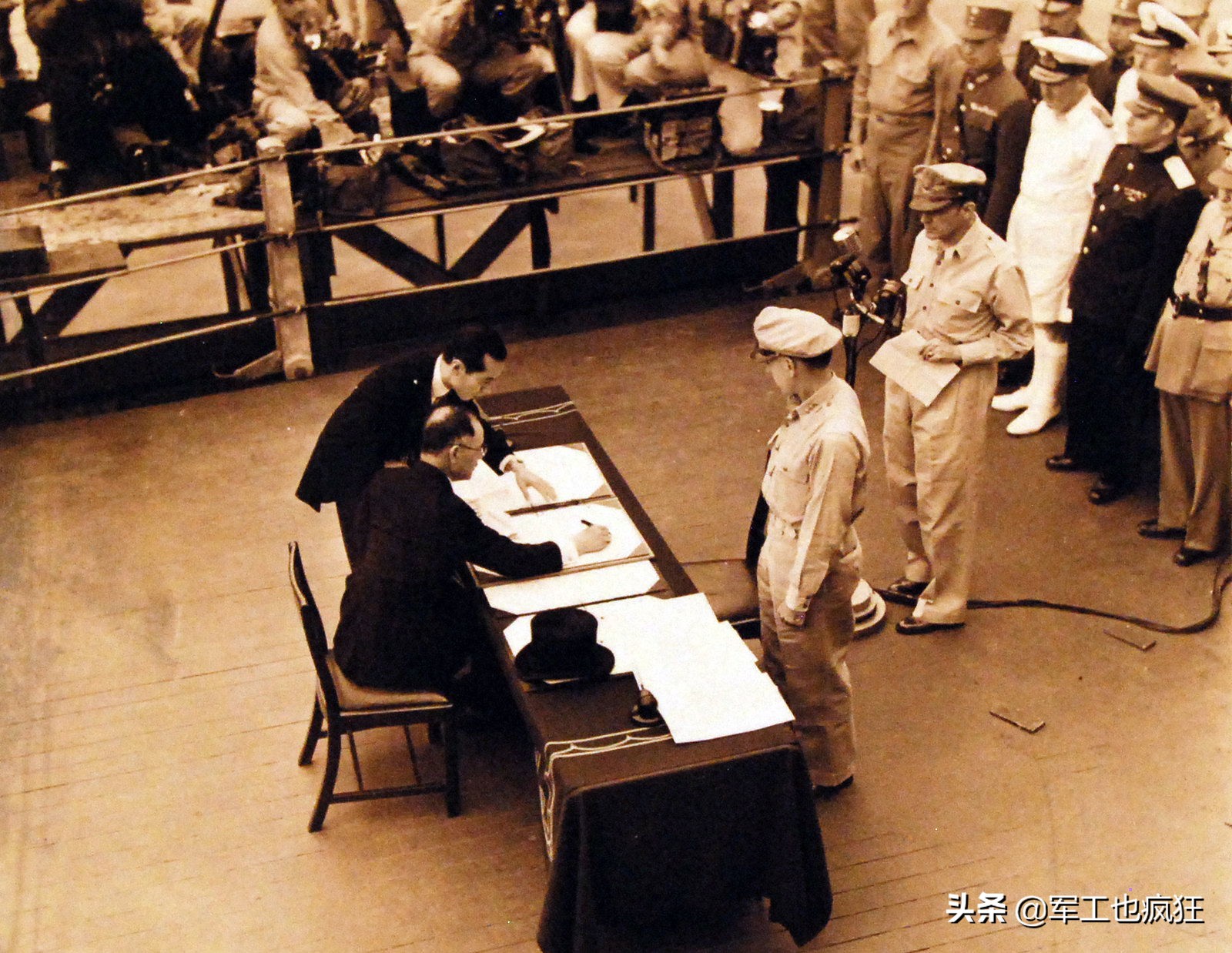 历史上的今天：七十四年前，日本在这里签署投降书-搜狐大视野-搜狐新闻