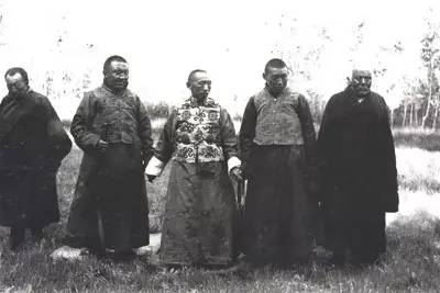 1935年西藏热振活佛及其随从
