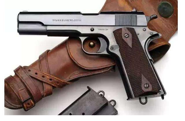 二战最牛手枪：第2德国造，美军最爱，第4最霸气，抗战大量使用